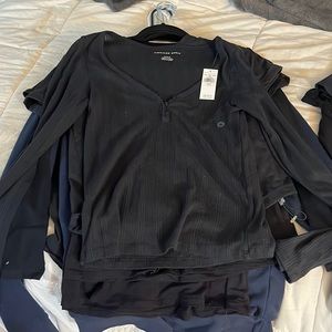 American eagle Henley shirt